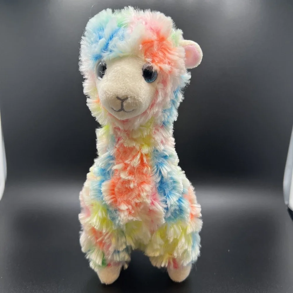 TY Beanie Baby - LOLA the Rainbow Llama (6 inch) - Stuffed Animal Toy